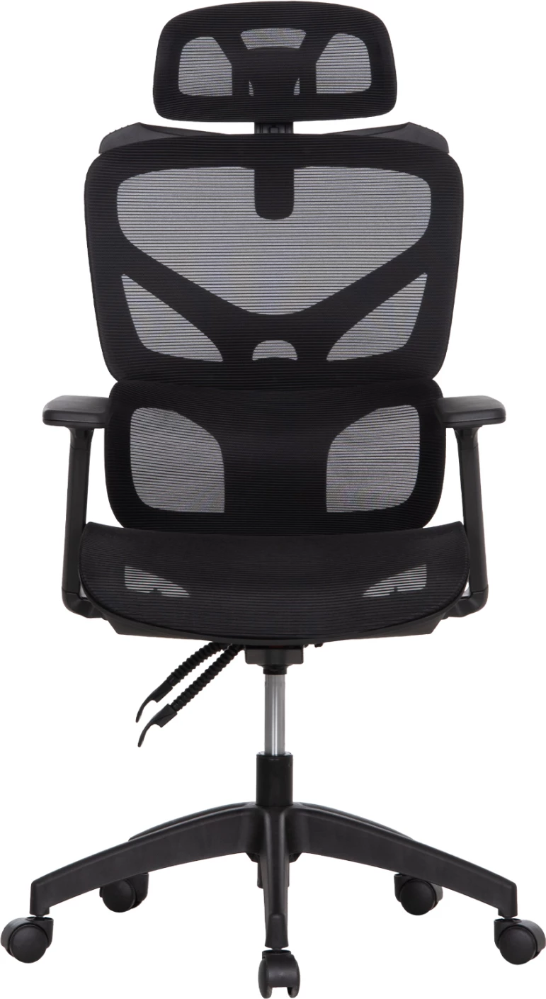 Karrige zyre ergonomike, rrjetë e zezë, FH1227.01, 68x68x120-130cm