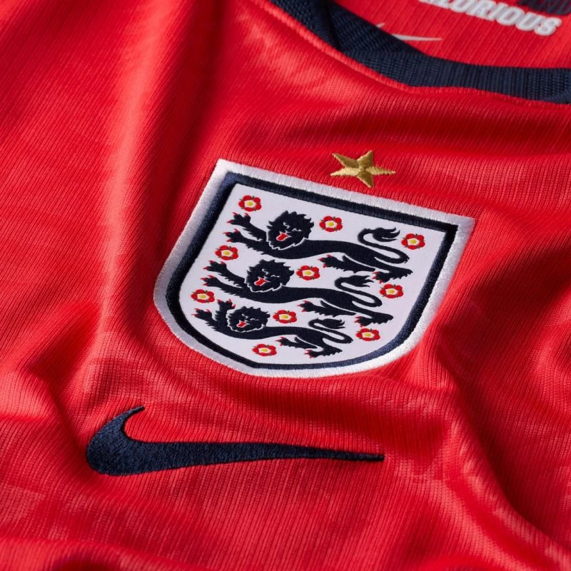 Fanellë meshkuj Nike England 2026 Stadium IB5361 624, e kuqe