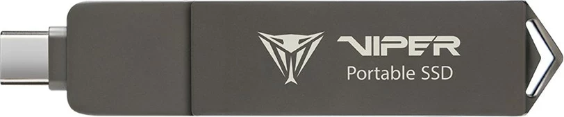 SSD i jashtëm Patriot Viper PVP30 Duo Compact 512GB, USB A+C, Gri