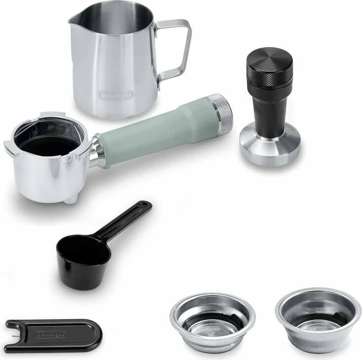 Aparat espresso DeLonghi Dedica Duo EC890.GR 15 bar 1450 W rezervuar 1.1 L, e gjelbër