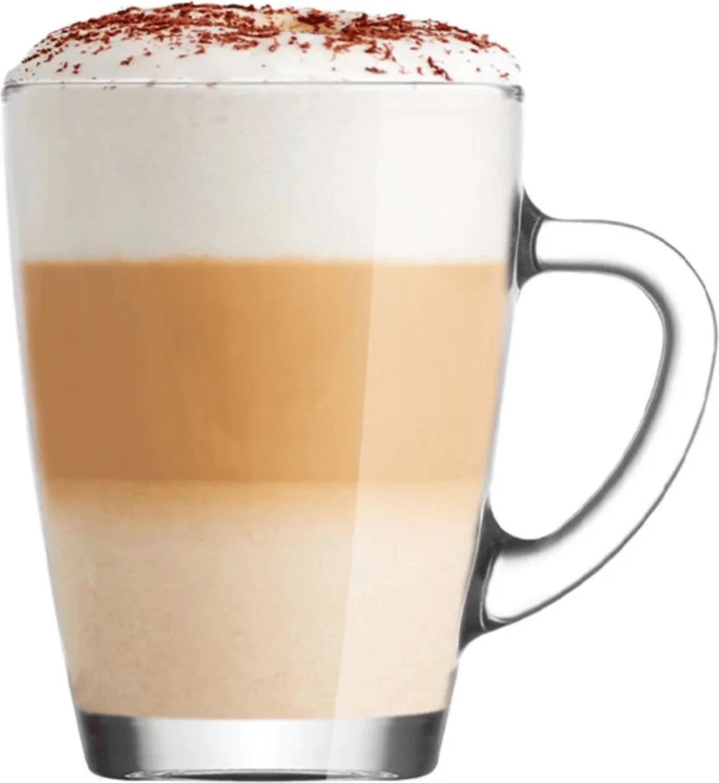 Gotë mug qelqi LAV HORECA Warsaw 250 ml, transparente, set 12 copë