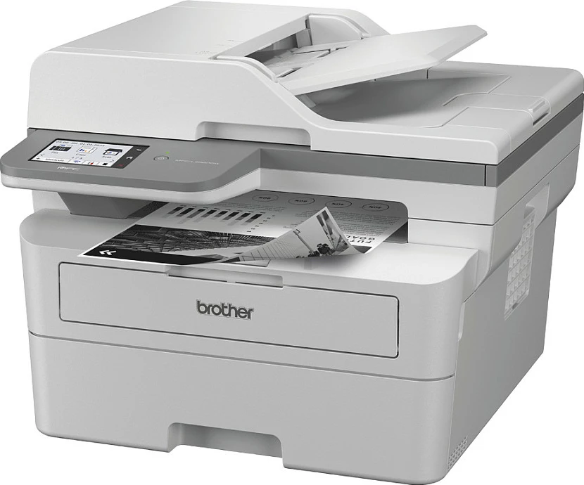 Printer multifunksional Brother MFC-L2960DW, laser mono, A4, duplex, Wi‑Fi/Ethernet, e bardhë