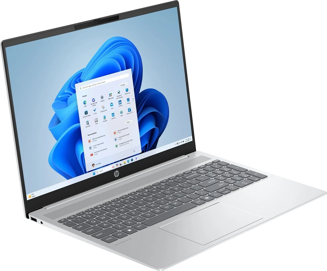 Laptop HP OmniBook 5 16-af1220nw, Ultra 5 225U, 16GB RAM, 512GB SSD, 16" 2K, Argjendtë