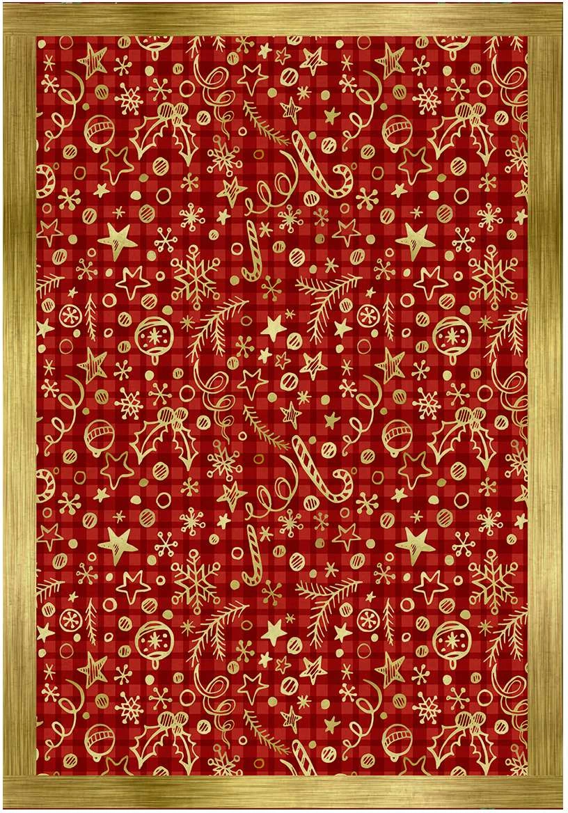 Mbulesë tavoline Hermia Concept, shumëngjyrëshe, HM-Tblnwy26-3, 140x300 cm