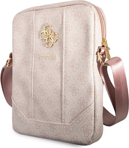 Çantë tablet Guess GUTB10G4GFPI 10", 4G Metal Gold Logo, Rozë