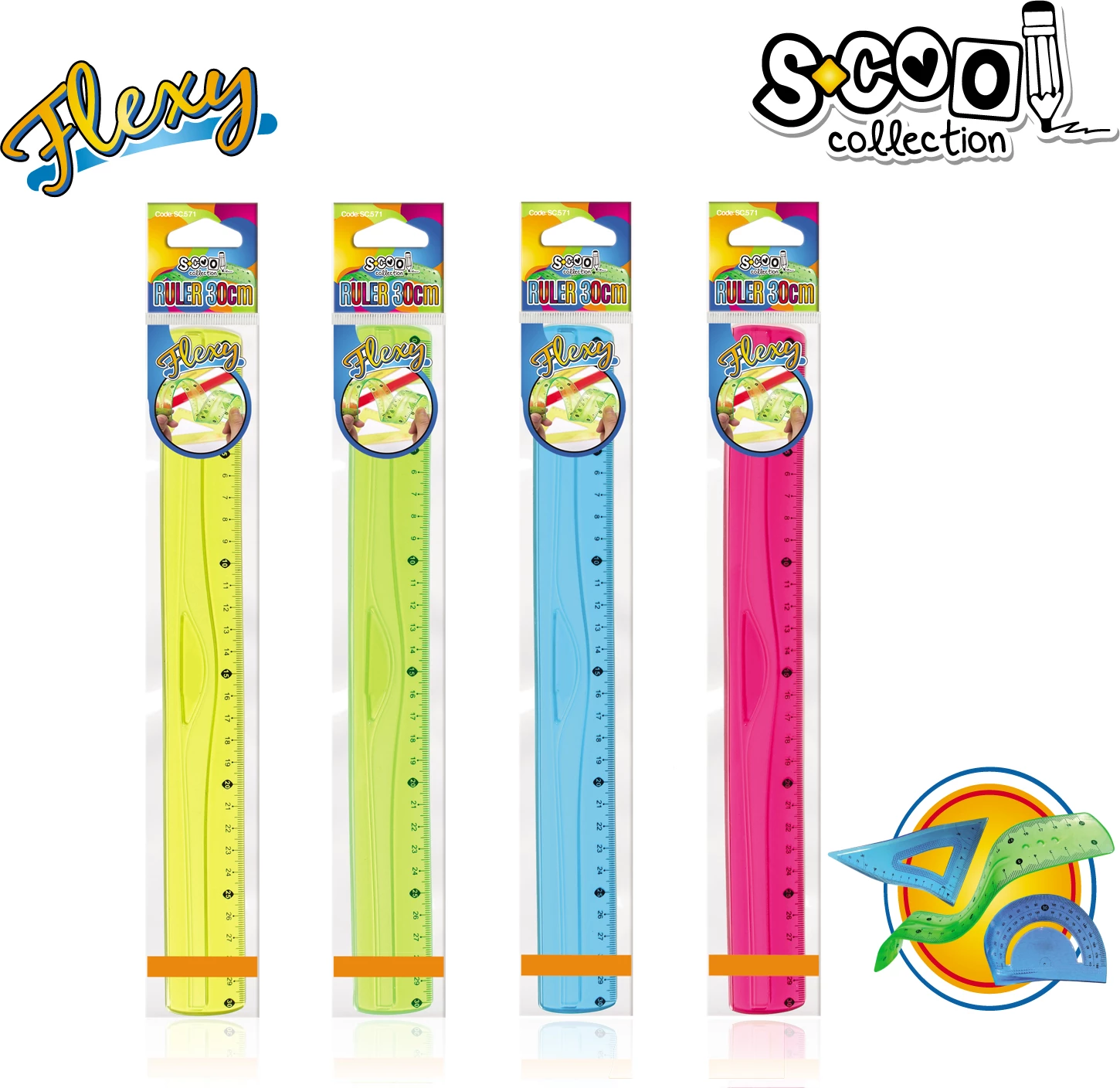 OSH VIZORE FLEXY 30CM SC571