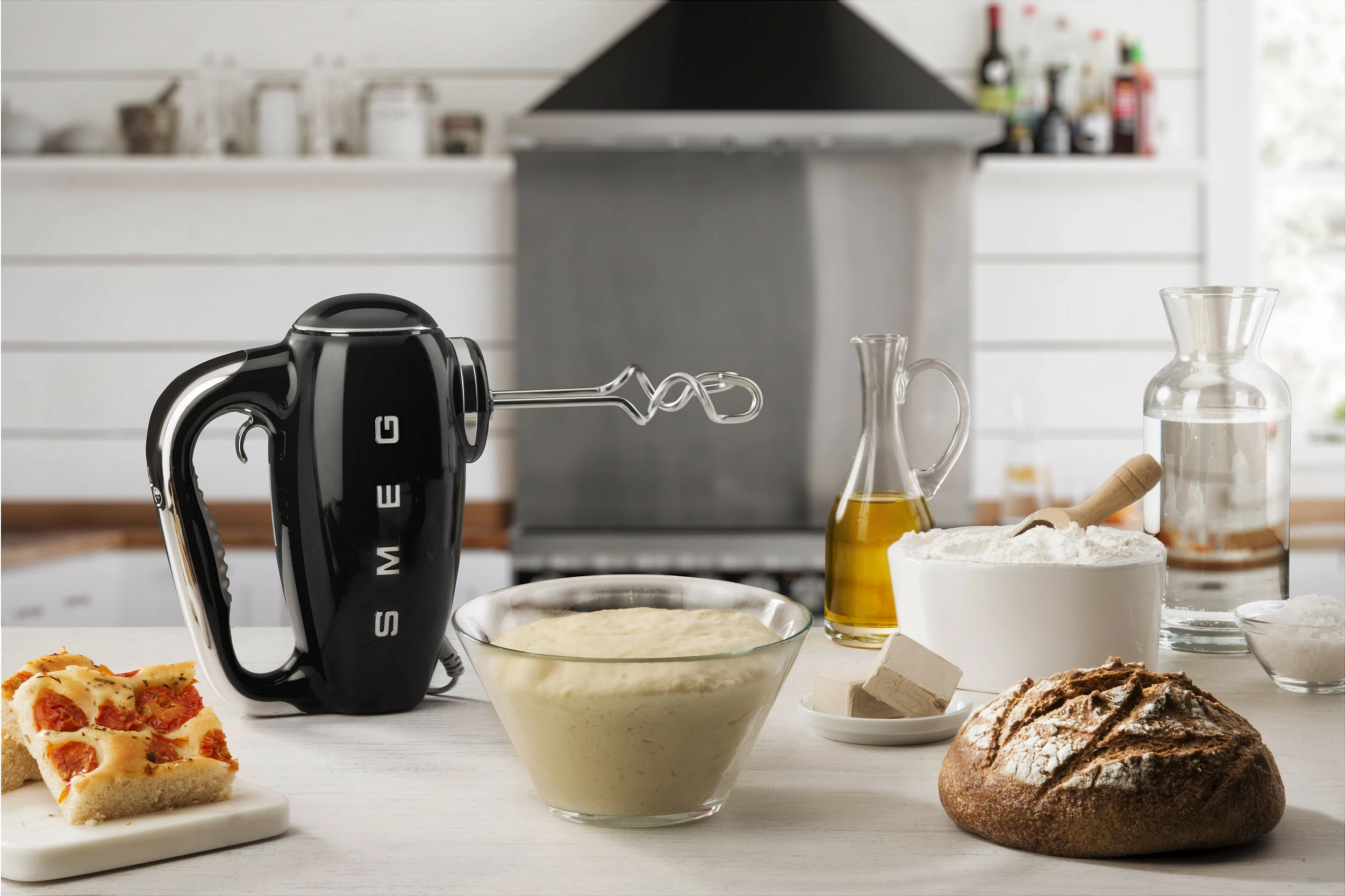 Mikser dore SMEG HMF01BLEU retro, i zi