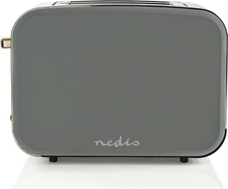 Toster Nedis KABT510EGY, 2 vende, 900W, inox, hiri