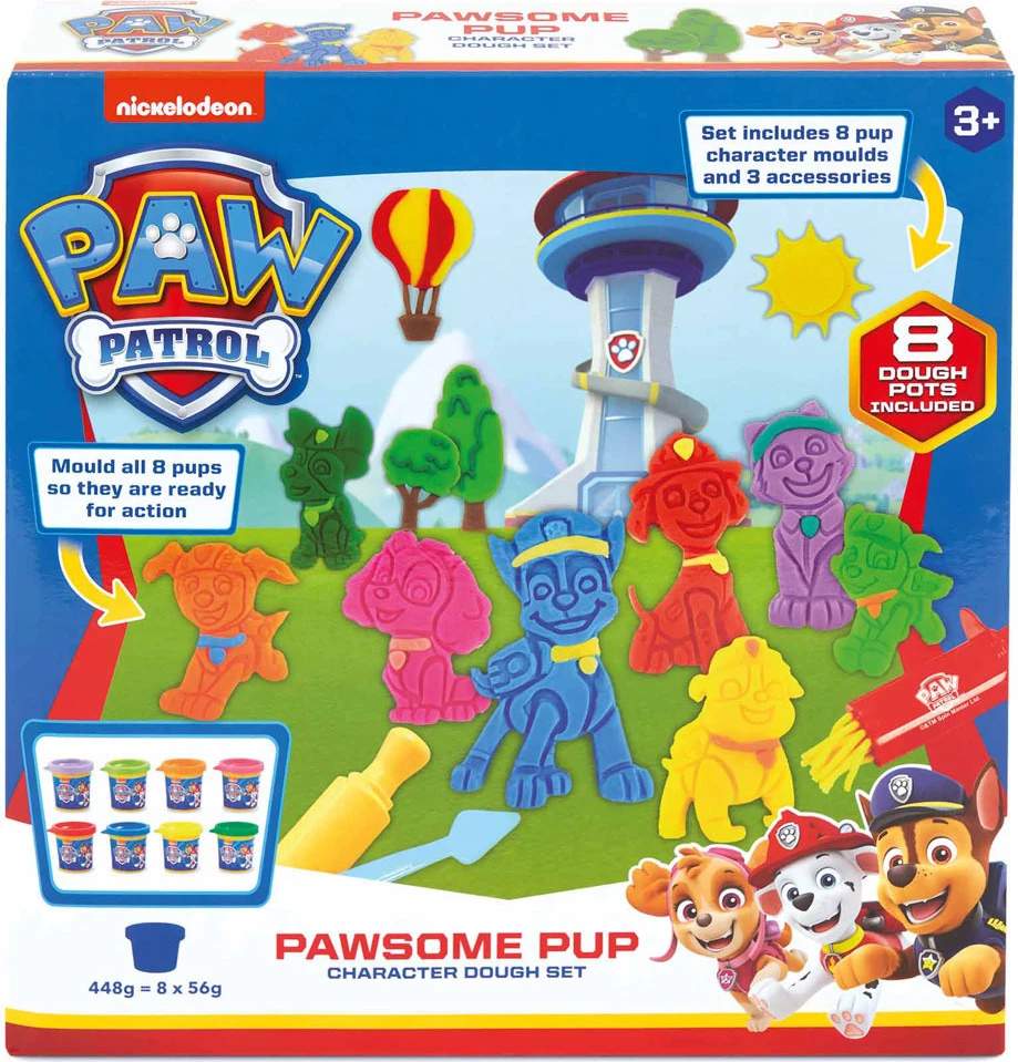 Set lodër për fëmijë Nickelodeon Character Dough 