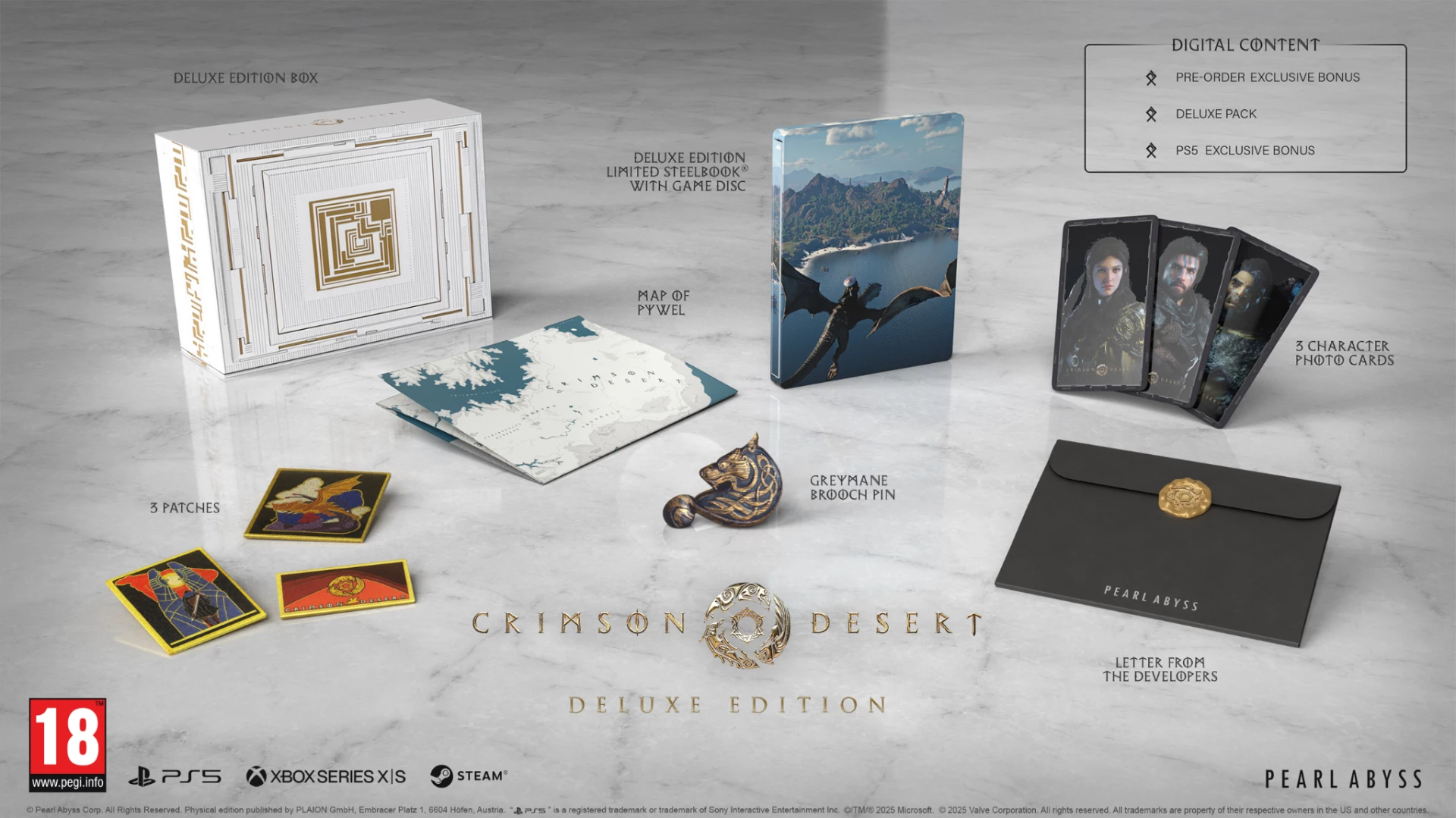 Video lojë Pearl Abyss Crimson Desert Deluxe Edition për Xbox Series X