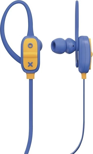 Kufje Jam Audio Live Large Bluetooth in-ear, IPX4, 7 orë bateri, blu/verdhe