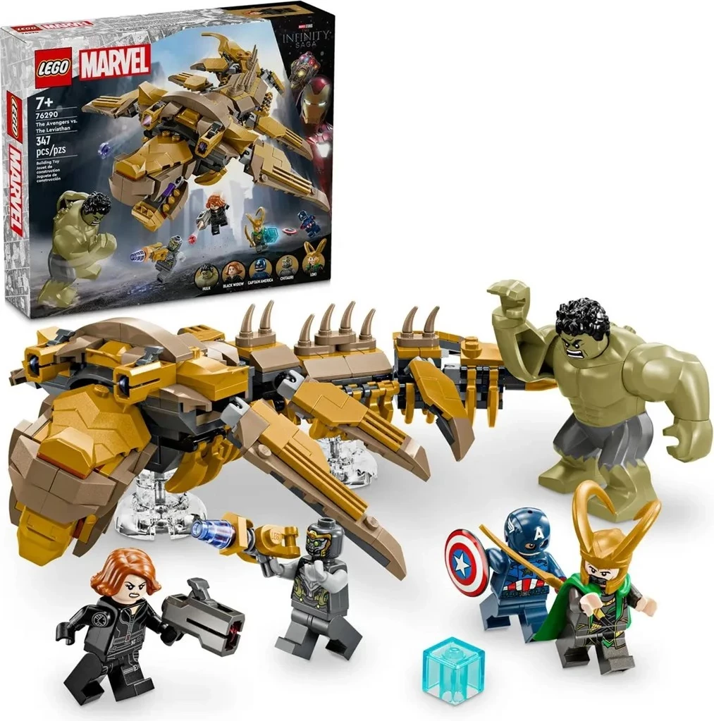 Set LEGO Marvel 76290 The Avengers VS The Leviathan