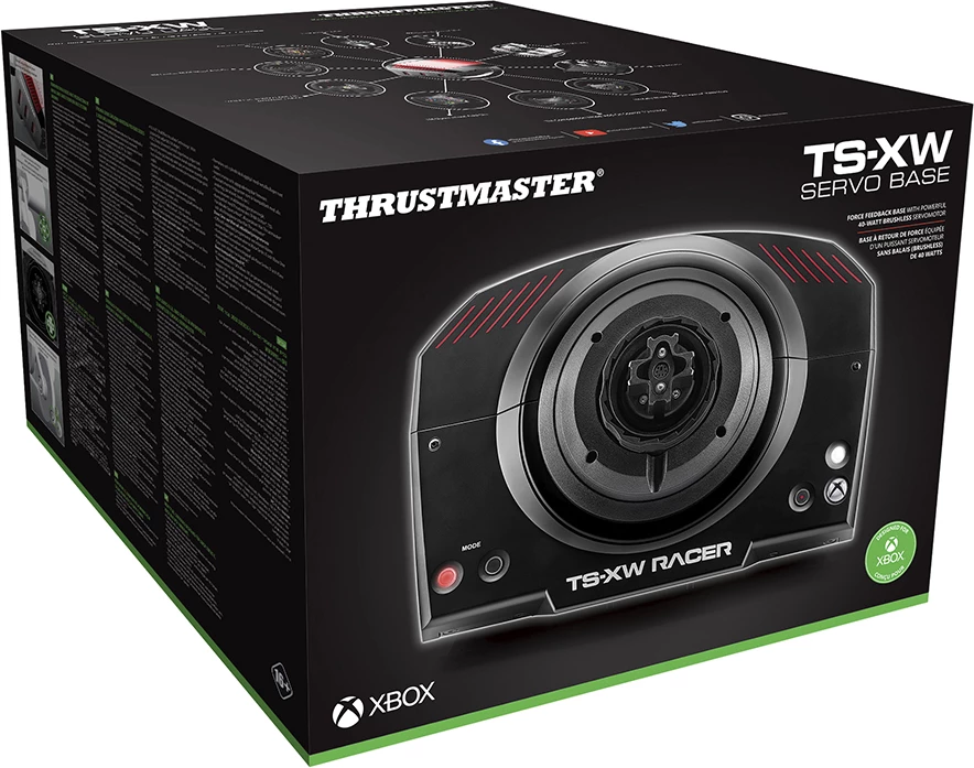 Bazë timoni garash Thrustmaster TS-XW Servo Base, Force Feedback 40W, 270°-1080°, për Xbox One/Series X dhe PC