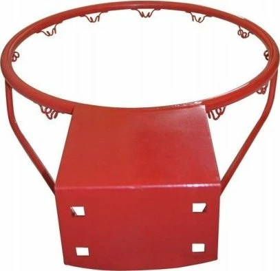 Unazë basketbolli Master MASSPSB-01 45 cm me rrjetë trengjyrëshe, kuqe