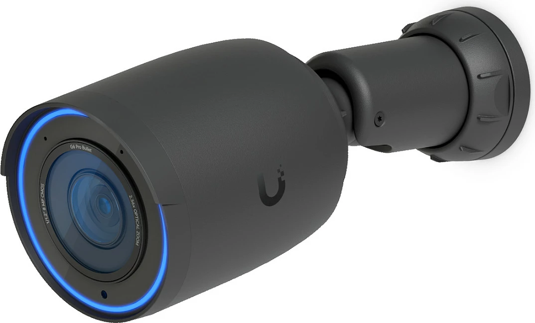 Kamerë sigurie IP Ubiquiti G6 Pro Bullet, 4K PoE+, wired, IR natën, zoom optik 2.36x, e zezë