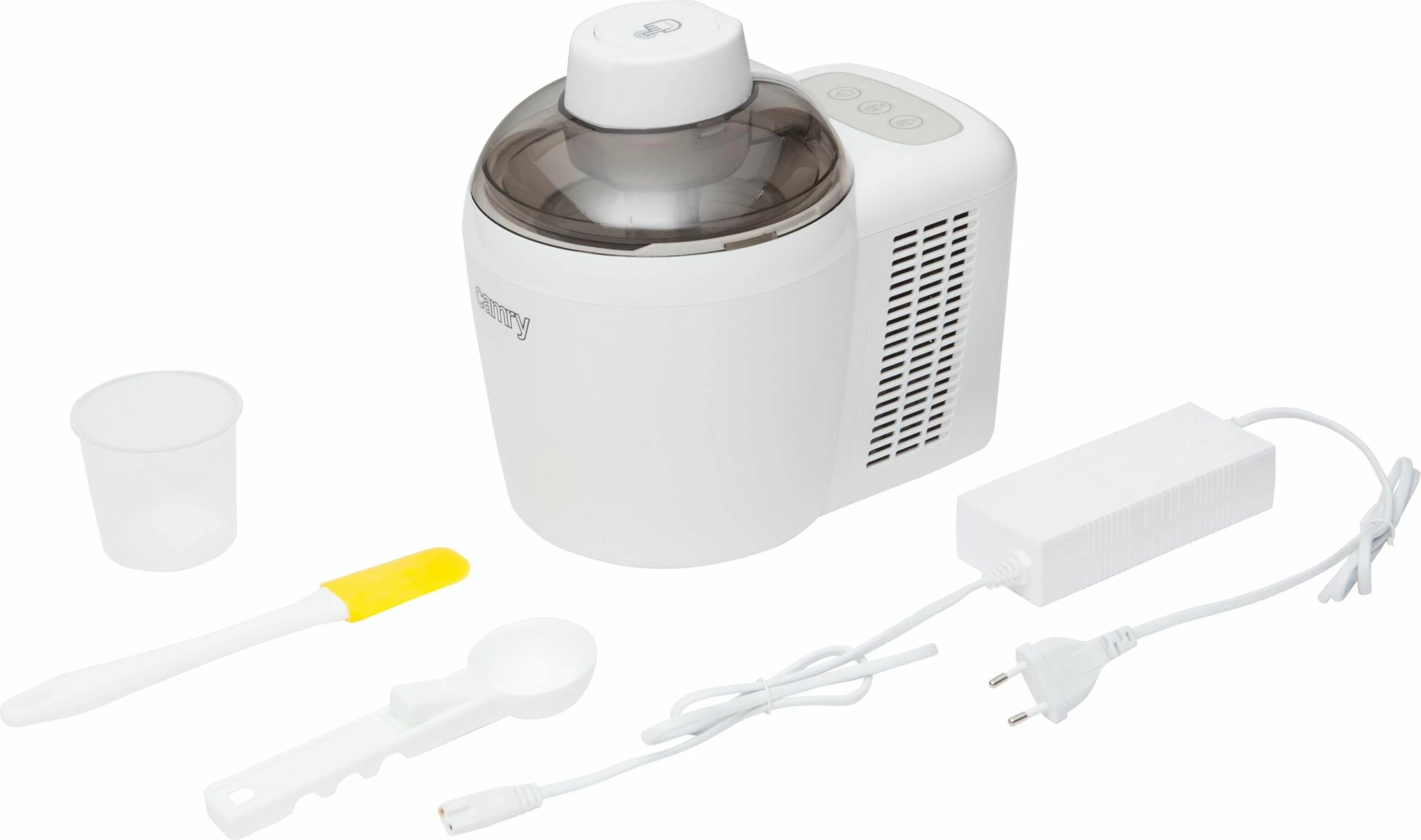 Aparat për akullore Adler CR 4481, 0.7 L, 90 W, i bardhë