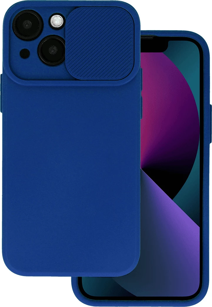 Mbështjellës ONASI Lens Cover 17983 për iPhone 15 Pro Max, silikon, mbrojtje kamere, blu