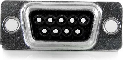 Adapter modular StarTech GC98MF, DB9 mashkull në RJ45 femër, i zi