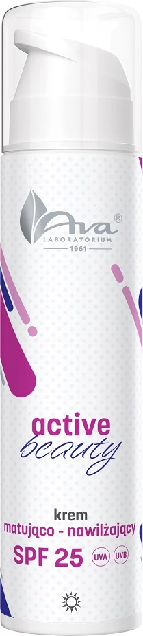 Krem për fytyrë për femra Ava Laboratorium Active Beauty Mattifying and Moisturizing Cream SPF25, 50ml