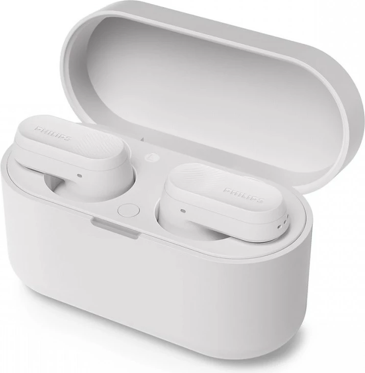 Kufje true wireless Bluetooth, Philips TAT3509, ANC, 24 orë, Bluetooth 5.3, IPX4, të bardha