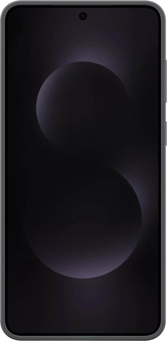 Mbështjellës silikon Samsung Galaxy S25 Edge, i zi