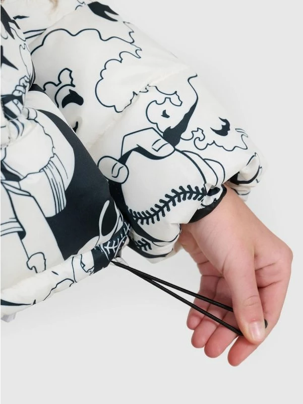 Jakne për vajza 4F, e mbushur me material sintetik