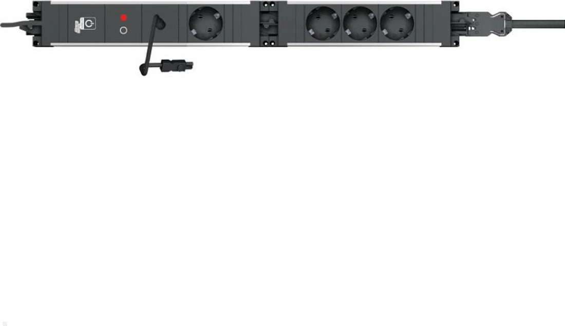 Bllok prizash Bachmann STEP BASE 4xCEE7/3 GST18, 4x Type F, 16A, 250V, i zi