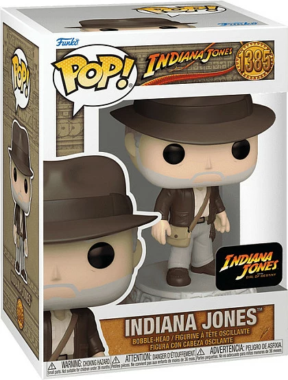 Figurinë koleksioni Funko Pop! Indiana Jones, 12.3 cm, kafe/gri