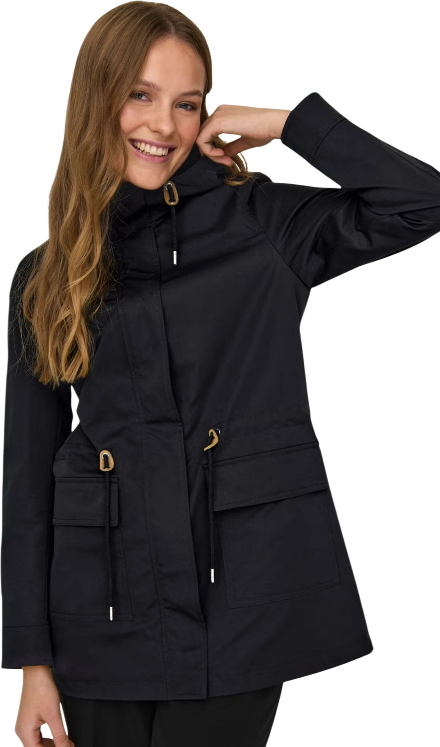 Jakne parka për femra Only ONLLOUISE 15312869, e zezë