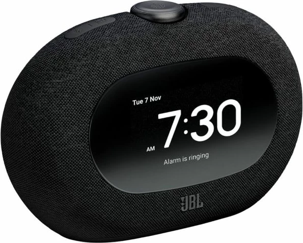 orë alarm me radio JBL Horizon 3, Bluetooth, DAB/DAB+/FM, USB-C, e zezë