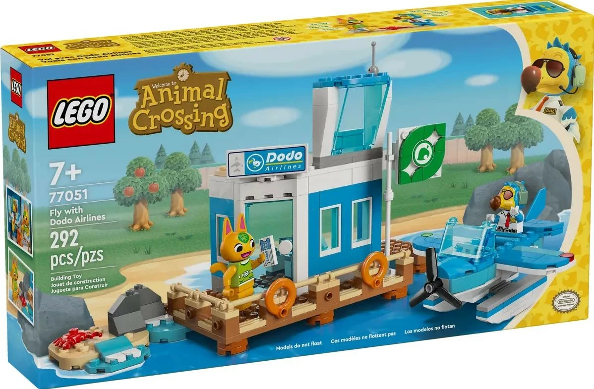 Set LEGO Animal Crossing Dodo Airlines 77051, 292 pjesë
