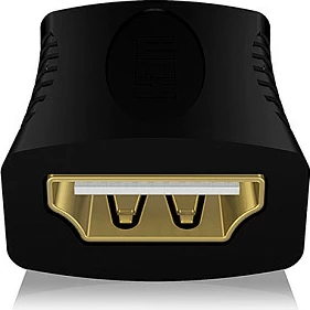 Adapter HDMI ICY BOX IB-CB005, femër-në-femër, 4K, i zi