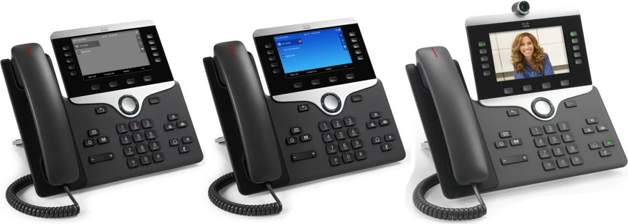 Telefon IP Cisco 8811, LCD 800x480, me kabllo, i zi