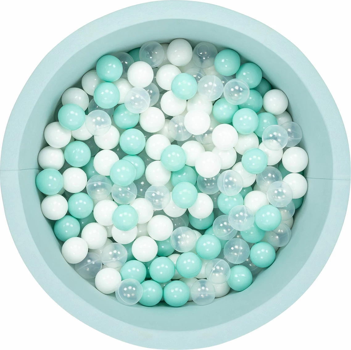 Pishinë me topa për fëmijë, Bubble Pop Top Havuzu 150, ngjyrë mint