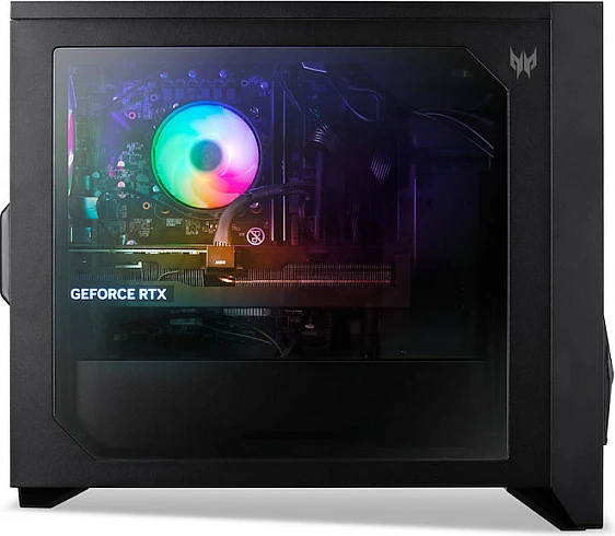 Kompjuter desktop Acer Predator Orion 3000 U7-265F, 32GB RAM, 1TB SSD, GeForce RTX 5070 12GB, Windows 11 Home, ngjyrë e zezë