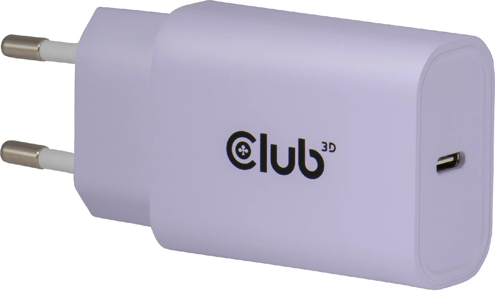 Karikues USB-C Club3D CAC-3025 30W, 2 copë, lila