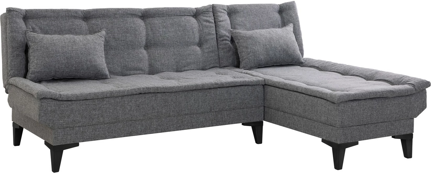 Kënd-sofë krevati Atelier del Sofa, Santo-S, ngjyrë gri e errët