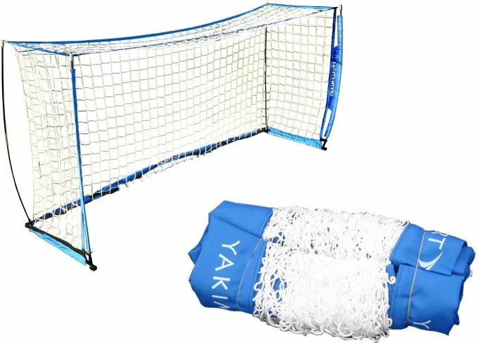 Rrjetë Porte për Futboll Yakimasport Uni Żak, të bardhë me blu