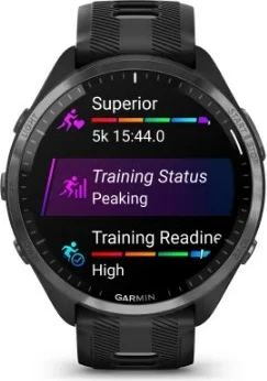 Smartwatch Garmin Forerunner 965, 47 mm, AMOLED, 32 GB, i zi
