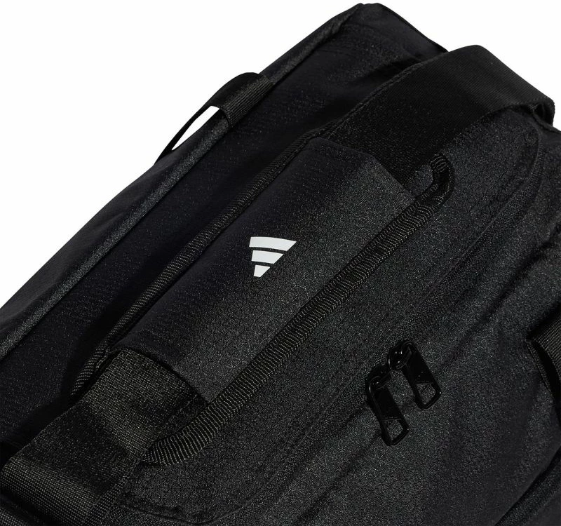 Çanta sportive adidas për femra dhe fëmijë, e zezë