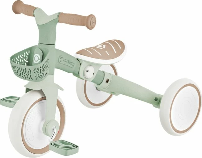 tricikll 3-në-1 Globber Learning Trike Plus Ecologic për fëmijë