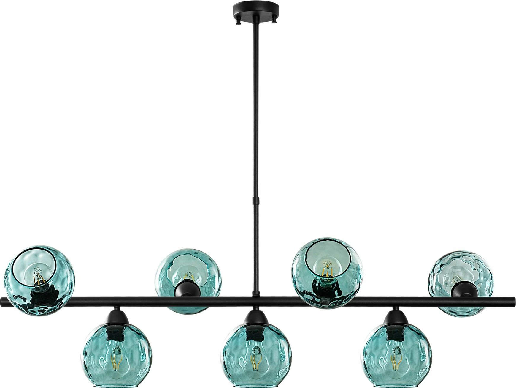 Llambadar Opviq, Benek - 15, blu e zi, 110x40x84 cm