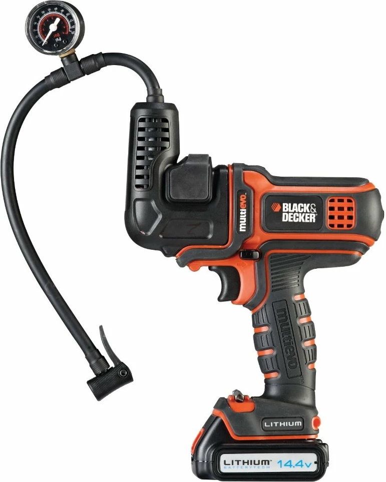 Grykë kompresori Black&Decker MTNF9, 0-80 PSI (5.5 bar), për vegël multifunksionale MT143K/MT350K, e zezë
