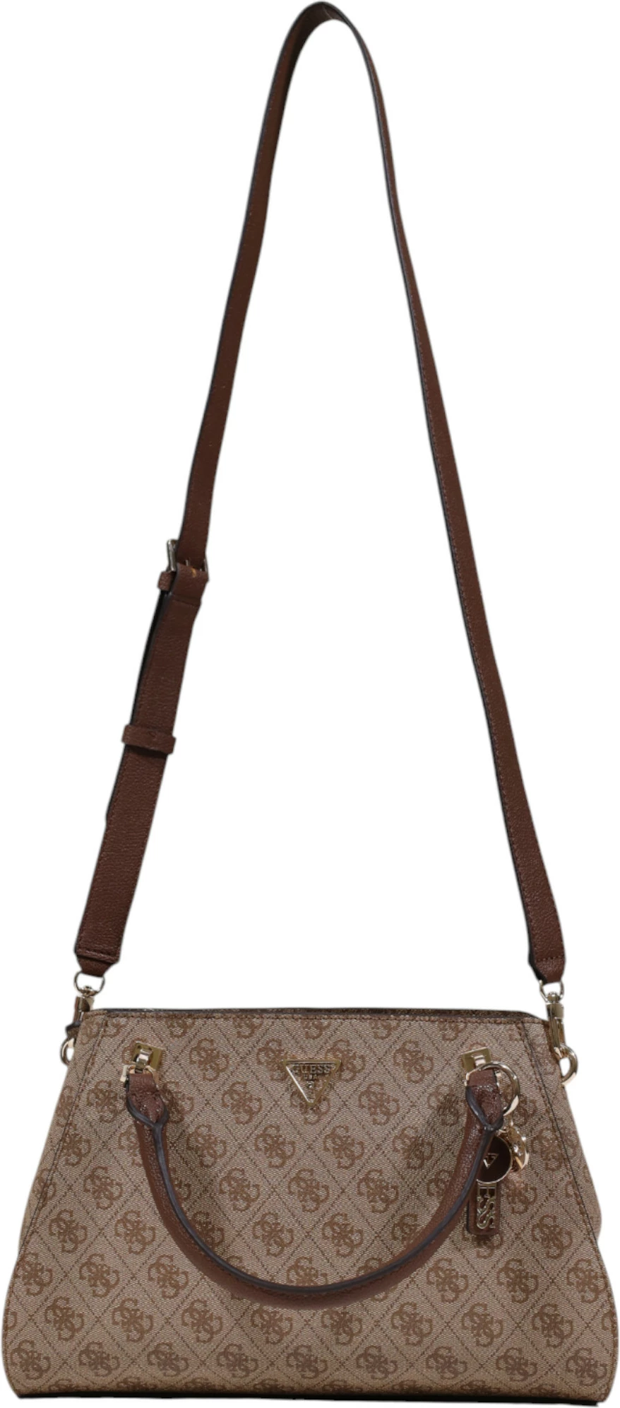 Çantë për femra Guess Noelle II Luxury Satchel HWBG96 72070, kafe
