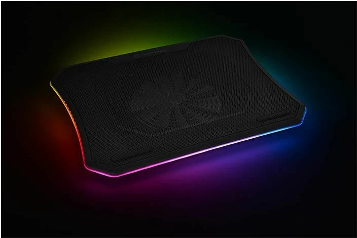 Mbajtëse ftohëse për laptop Thermaltake Massive 20 RGB CL-N014-PL20SW-A, deri 19\", 1x200mm, e zezë