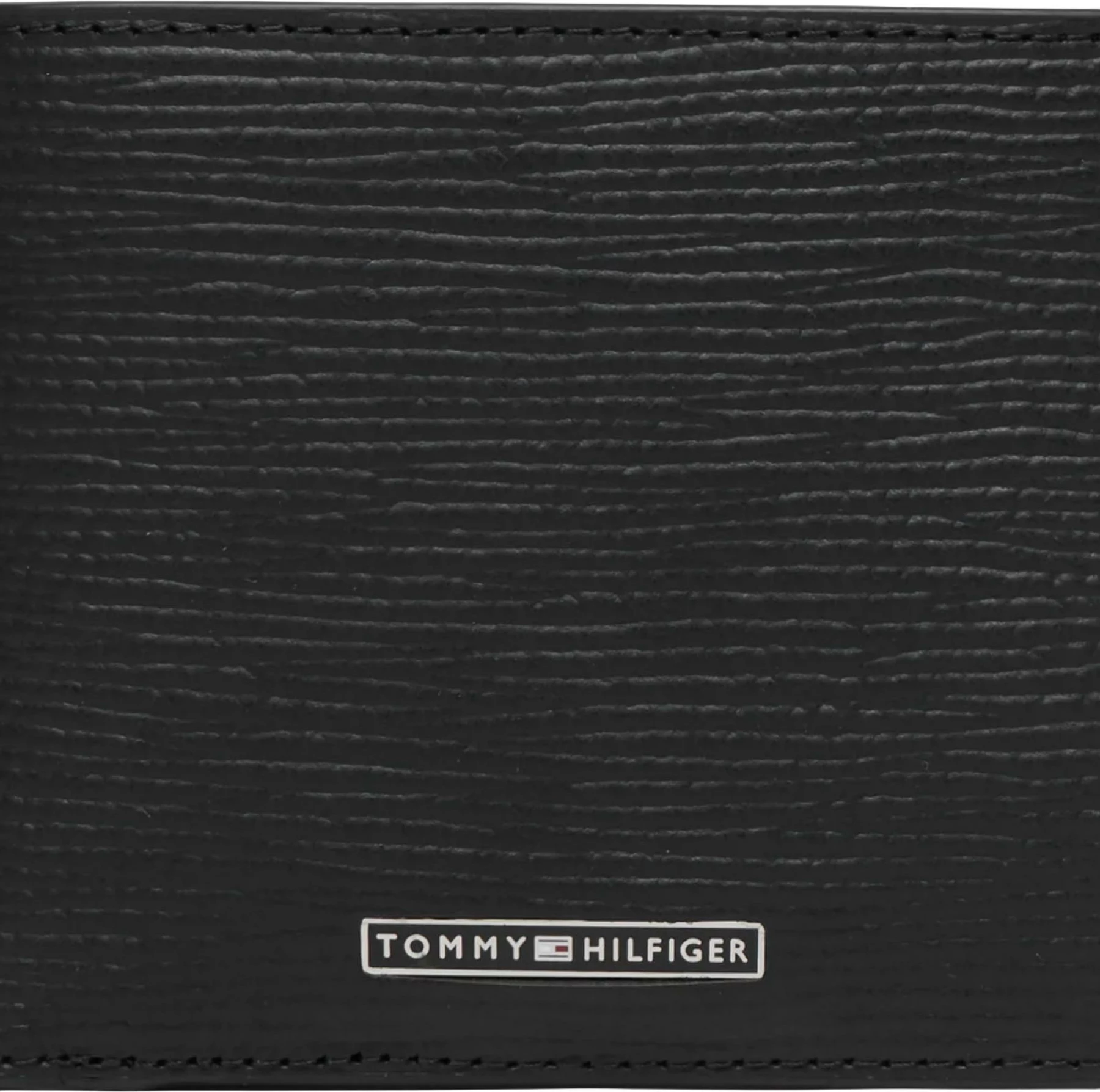 Portofol për meshkuj Tommy Hilfiger AM0AM14784, i zi