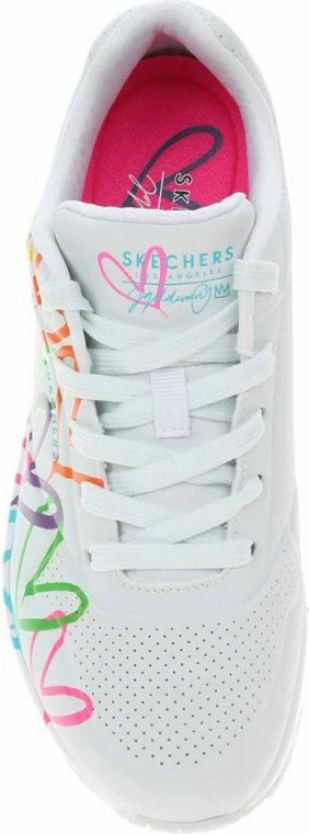 Këpucë Skechers Uno Highlight Love për femra, të bardha [Madhësia: 36]