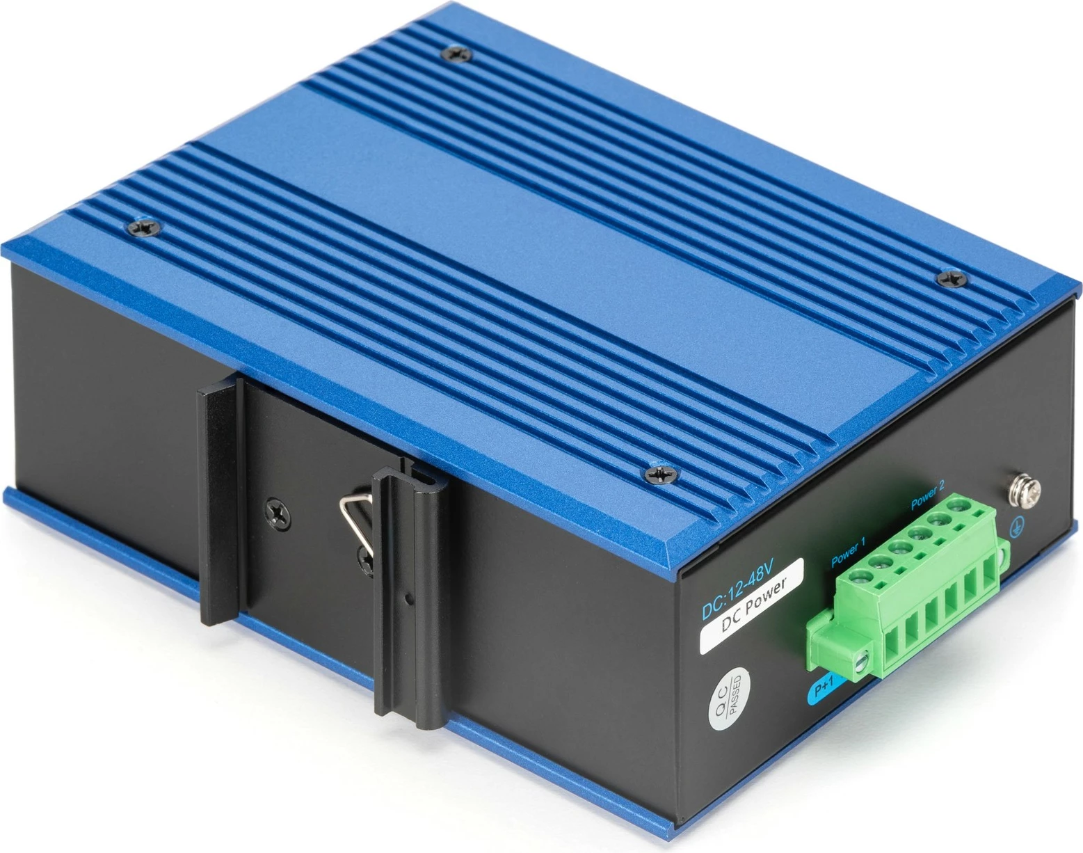Switch industrial Digitus DN-651151, 8x PoE porta, 2x SFP, Gigabit, metalik, IP40