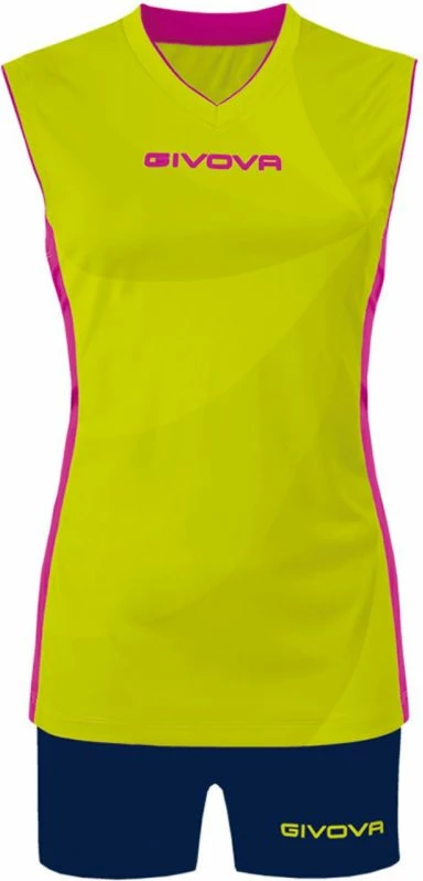 Set sportiv për femra Givova, verdhë-mavi [Madhësia: M]