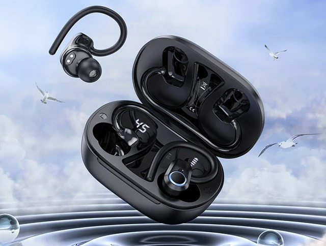 Kufje wireless HOCO EQ8 Pure Joy, Bluetooth 5.3, me mikrofon, të zeza